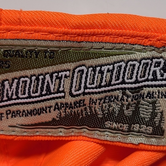 Vintage Buckmasters 1986 Deer Hunting Cap NWOT Blaze Orange - Picture 5 of 6